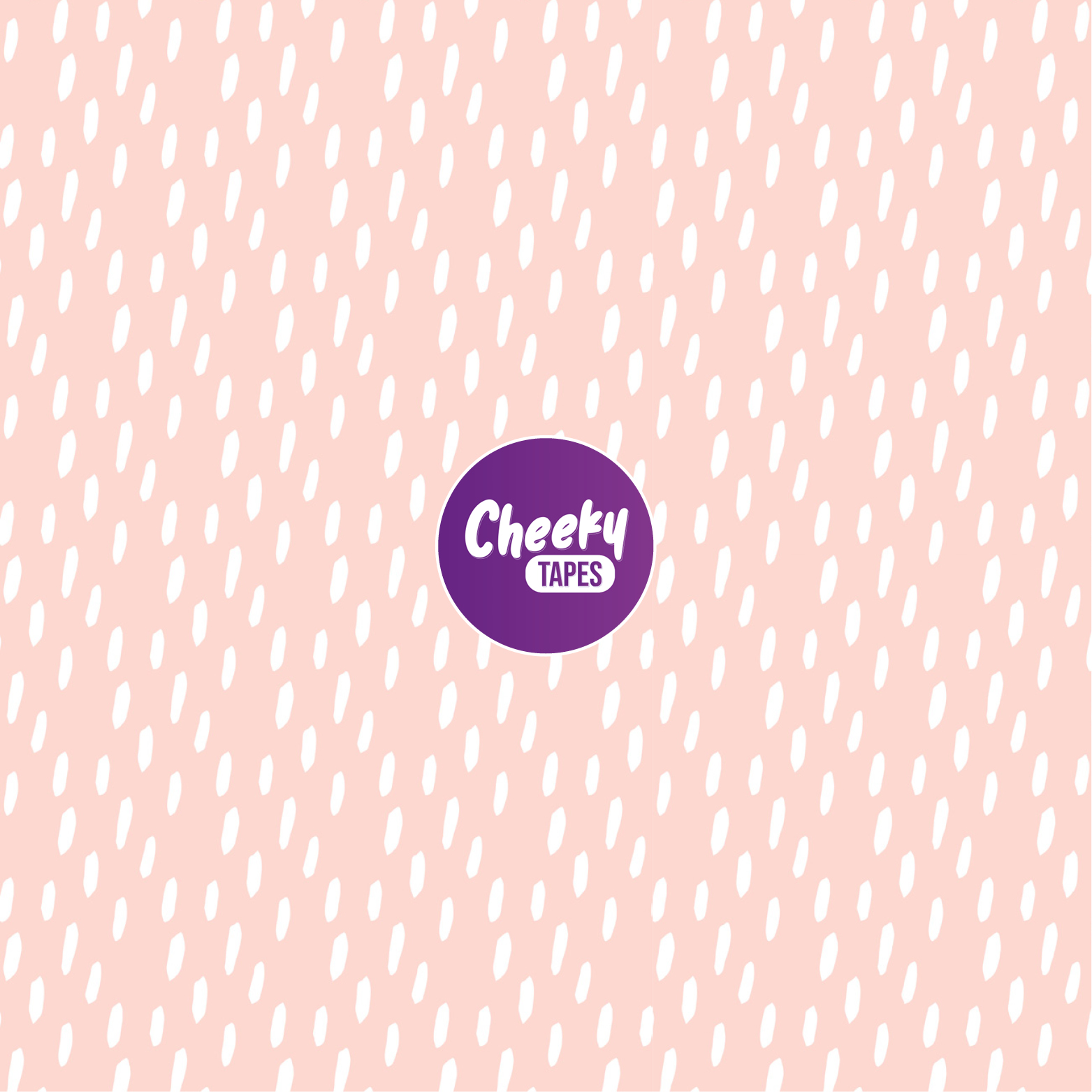Pink Spotty Tape - Cheeky Tapes - NG/NJ/Oxygen Tube Tape